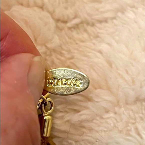 Vintage Chico’s Leather Boho Lariat Necklace - Picture 7 of 7